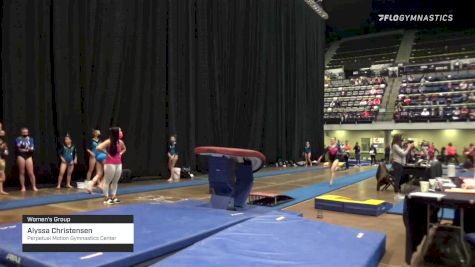 Alyssa Christensen - Women's Group, Perpetual Motion Gymnastics Center - 2021 Women's Xcel Region 4 Championships