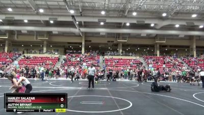 65 lbs Cons. Round 2 - Harley Salazar, Maize Wrestling Club vs Autym Bryant, Palmyra Youth Wrestling Club