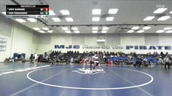 125 lbs Quarterfinal - Connor Jeong, Santa Rosa College vs Kalvin Robbins, Sierra College