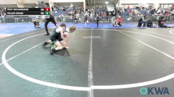 61 lbs Consolation - Troy Richardson, Shelton Wrestling Academy vs Teller Crane, Shelton Wrestling Academy