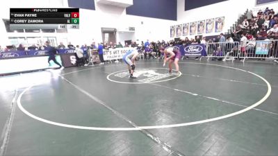 150 lbs Cons. Round 1 - Evan Payne, Valencia/Valencia vs Corey Zamora, Alta Loma