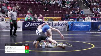 127 lbs Consolation - Gideon Bracken, United vs Logan Stewart, Reynolds