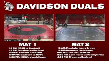 184 lbs Round 3 - Andrew Mcmonagle, North Dakota State vs Cody Kirk, Davidson