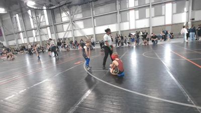 61.2-62.6 lbs Champ. Round 1 - William Cooley, Grangeville Youth Wrestling Club vs Brysen Lucero, Moses Lake Wrestling Club