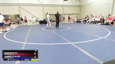 235 lbs Round 1 (8 Team) - Rosali Oshodi, Georgia Blue vs Braelyn Flemming, Michigan Red