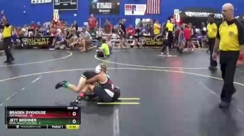 60 lbs Round 4 (6 Team) - Jett Brenner, Steel Valley Psychos vs Braden Dykhouse, Mat Monsters