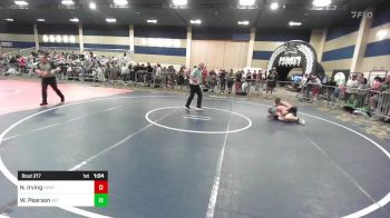 120 lbs Round Of 64 - Nevan Irving, Central Florida Wrestling vs Wyatt Pearson, Jet House