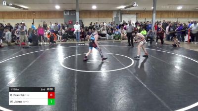 I 115 lbs Round Of 16 - Rocco Franchi, Elmira Heights vs Wyatt Jones, Towanda