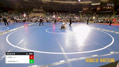 52 lbs Round Of 16 - Lorenzo Palfy, Neighborhood Wrestling Club vs Levi Kaufman, Roundtree Wrestling Academy