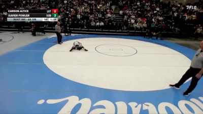 6A 106 lbs 5th Place Match - Xavier Fowler, Farmington vs Carson Altice, Layton
