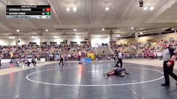 A 106 lbs Cons. Round 2 - Jayden Jones, Marshall Co. High School vs Jeremiah Fesmire, Stratford High School