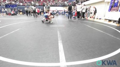 96 lbs Final - Ayden Rodgers, Standfast OKC vs Brayleigh Cooper, Tecumseh Youth Wrestling