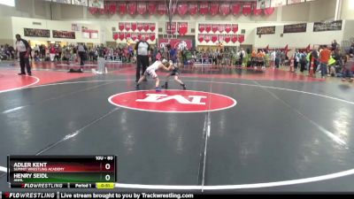 80 lbs Cons. Round 5 - Adler Kent, Summit Wrestling Academy vs Henry Seidl, ANML