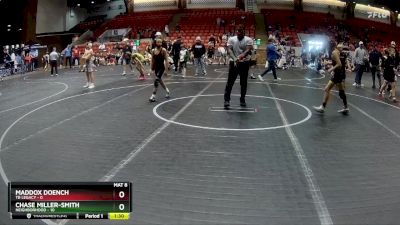 80 lbs Round 3 (6 Team) - Chase Miller-Smith, Neighborhood vs Maddox Doench, TB Legacy