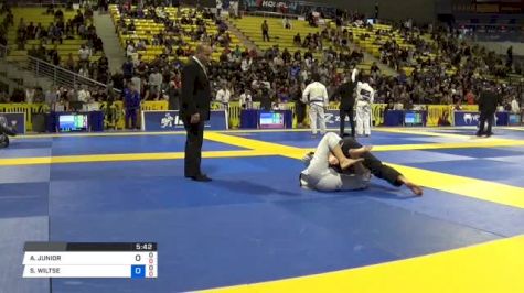 ADALBERTO JUNIOR vs SATHYA WILTSE 2018 World IBJJF Jiu-Jitsu Championship