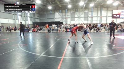 U20 Women - 62 lbs Champ. Round 3 - Morgan Lucio, AZ vs Morgan Edwards, PA