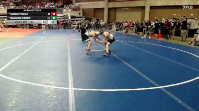 120 lbs Cons. Round 2 - Conor Voigt, Grand Rapids vs Gannon Faber, Fairmont/MCW