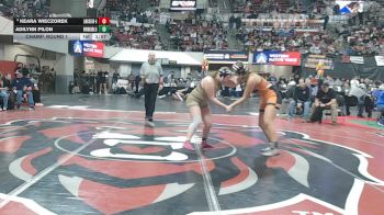 G - 170 lbs Champ. Round 1 - Keara Wieczorek, Lincoln County (Eureka) (Girls) vs Adilynn Pilon, Beaverhead Co. (Dillon) (Girls)
