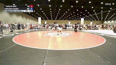 120 lbs Semis - Paezlie Kerr, F-5 Grappling vs Kenleigh Chaney, McAlester High School