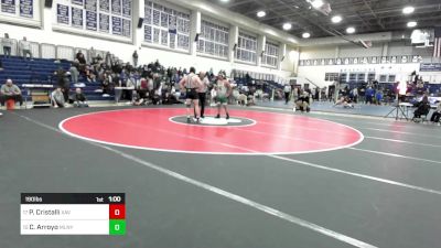 190 lbs Consi Of 8 #2 - Paul Cristalli, Xavier vs Carmelo Arroyo, Maloney