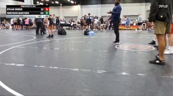 113 lbs Round 3 (6 Team) - Greyson Masters, MF Army vs Dylan Sneed, The Dream Team