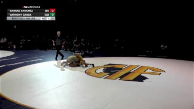 106 lbs Final - Samuel Sanchez, Esperanza (SS) vs Anthony Garza, Clovis (CS)