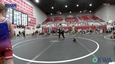 64 lbs Quarterfinal - Kayson Gordon, Blaine County Grapplers vs Baker Schubert, Chandler Takedown Club