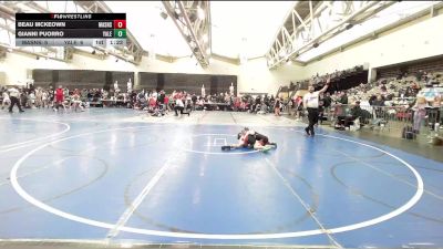 57 lbs Rr Rnd 10 - Beau McKeown, Mat Assassins White vs Gianni Puorro, Yale Street