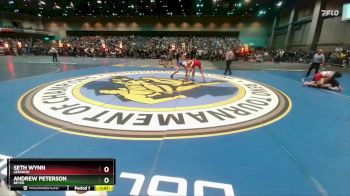 157 lbs Champ. Round 3 - Andrew Peterson, Beyer vs Seth Wynn, Lebanon