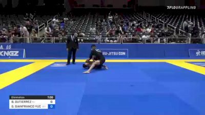 BRANDON GUTIERREZ vs EDUARDO DE ARAUJO ROQUE 2021 World IBJJF Jiu-Jitsu No-Gi Championship