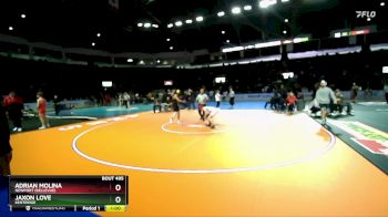 120 lbs Cons. Round 2 - Jaxon Love, Kentridge vs Adrian Molina, Newport (Bellevue)