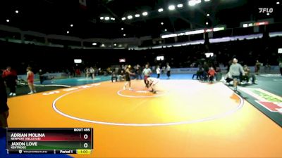 120 lbs Cons. Round 2 - Jaxon Love, Kentridge vs Adrian Molina, Newport (Bellevue)