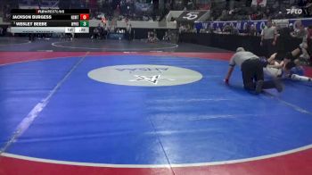 1A-4A 157 Cons. Round 2 - Wesley Beebe, White Plains vs Jackson Burgess, North Sand Mountain
