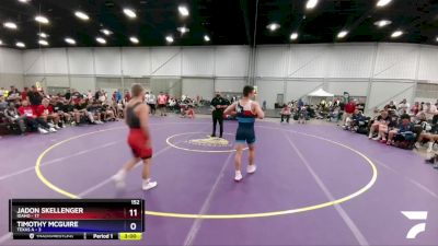 152 lbs Semis & 3rd Wb (16 Team) - Jadon Skellenger, Idaho vs Timothy McGuire, Texas A