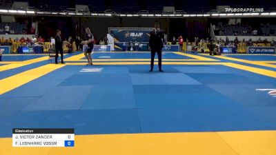 JAN VICTOR ZANDER vs FREDERIC LEONHARD VOSGRÖNE 2019 World IBJJF Jiu-Jitsu No-Gi Championship