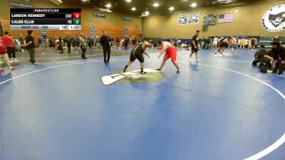 285 lbs Champ. Round 1 - Landon Kennedy, Centennial vs Caleb Ellis, Fresno