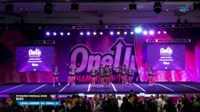 Pittsburgh Poison All Stars - Kiss [2025 L4 Senior - D2 - Small - A Day 2] 2025 One Up Grand Nationals