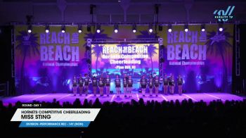Hornets Competitive Cheerleading - Miss Sting [2025 L3 Performance Rec - 14Y (NON) Day 1] 2025 ACDA Reach the Beach Rec Nationals