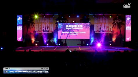 L2.1 - Rec Performance Advanced - 12Y [2026 Day 2 Empire] 2026 ACDA Reach the Beach Rec Nationals