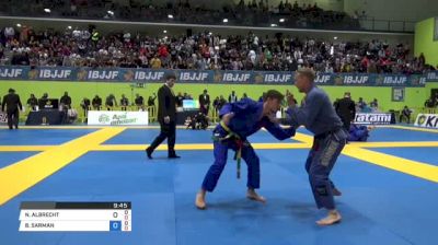 BURAK SARMAN vs NATHAN ALBRECHT MENDELSOHN 2018 European Jiu-Jitsu IBJJF Championship