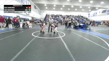 110 lbs Cons. Round 2 - Morgan McMahon, Ventura vs Marissa Morelos, Downey