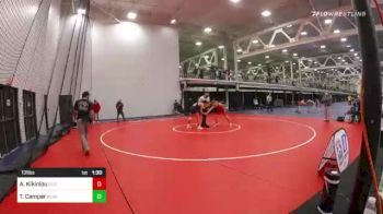 131 lbs Semifinal - Aliaksandr Kikiniou, Elite Wrestling Academy vs Tavian Camper, Black Belt