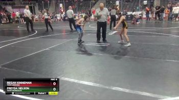 65 lbs Cons. Semi - Regan Kinneman, Team Arizona vs Freyda Nelson, Team Minnesota