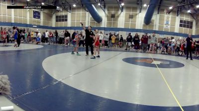 12U Boys FS - 70-74 Champ. Round 3 - Tucker Brentlinger, Prodigy Wrestling Club vs Ian Brownfield, River City Wrestling Club
