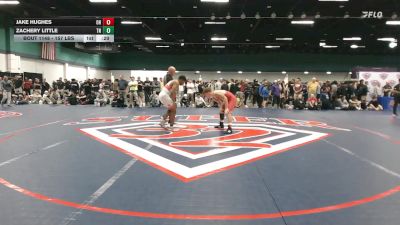 157 lbs Consi Of 8 #2 - Jake Hughes, OH vs Zachery Little, TN