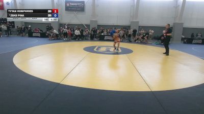 71 lbs Cons. Sub-semis - Tytan Humphries, Sublime Wrestling Academy vs Zeke Pina, Sunnyside Wrestling Academy
