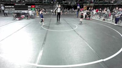 60 lbs Consi Of 8 #2 - Hunter Ha, Cordoba Trained vs Luca Ettari, Shore Thing