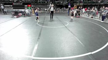 60 lbs Consi Of 8 #2 - Hunter Ha, Cordoba Trained vs Luca Ettari, Shore Thing