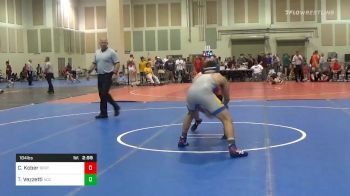 Consolation - Chris Kober, Buies Creek RTC vs Tony Vezzetti, Notre Dame College