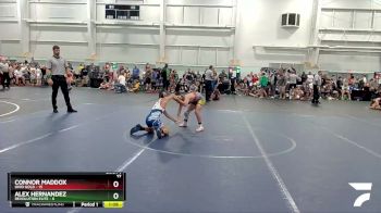 88 lbs Quarterfinals (8 Team) - Connor Maddox, Ohio Gold vs Alex Hernandez, Revolution Elite